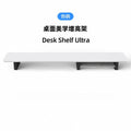Walnut Wood Monitor Riser with Organization Racks