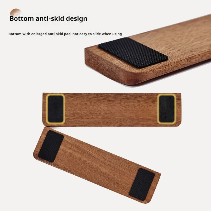Walnut Wood Rest Palm Pad Mechanical Keyboard Ergonomic Pad | Multiple Sizes