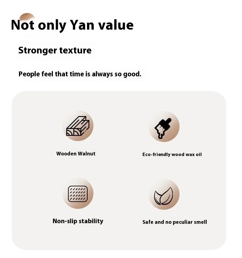 Walnut Wood Rest Palm Pad Mechanical Keyboard Ergonomic Pad | Multiple Sizes