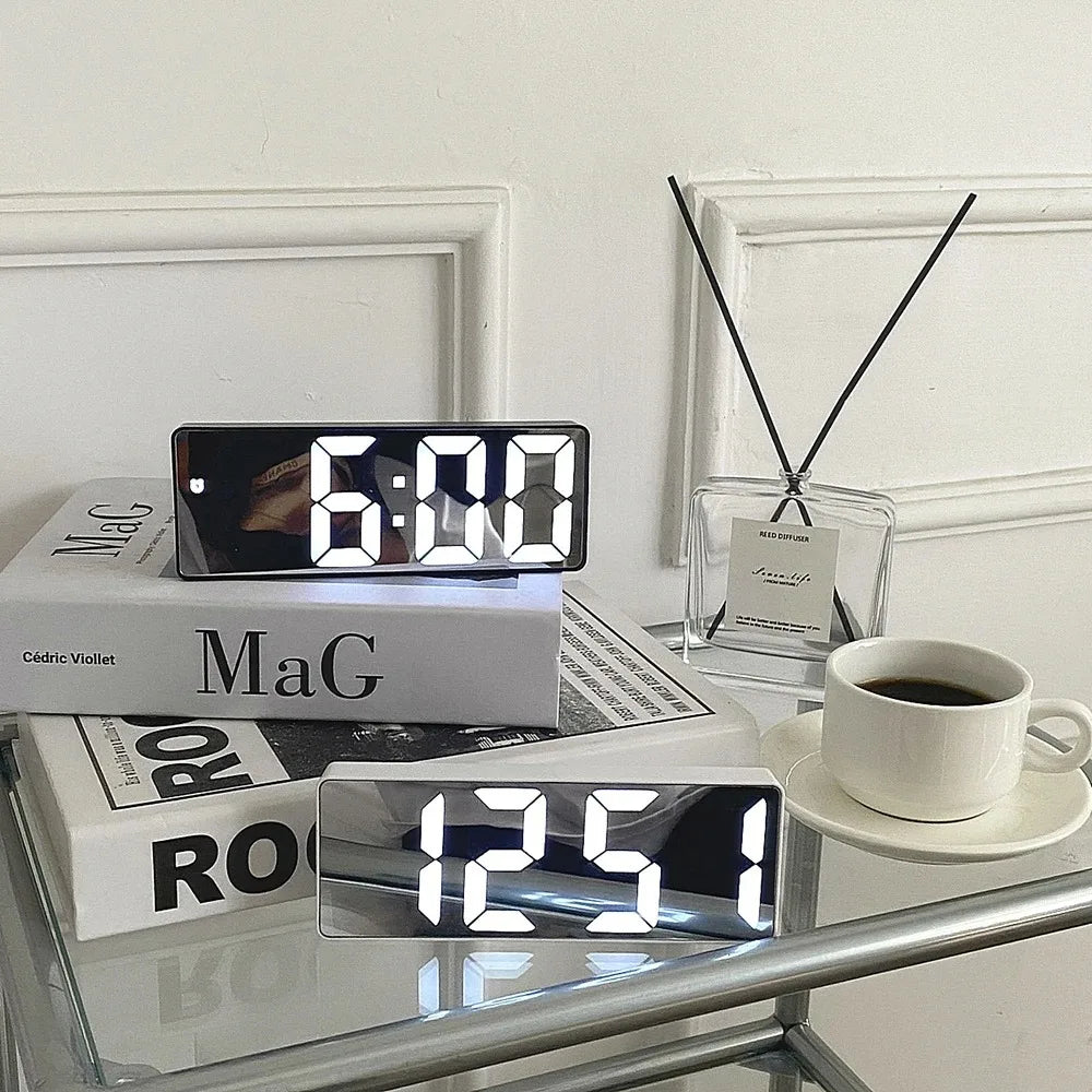 Smart Alarm Clock Bedside Table Led Alarm Clock Digital