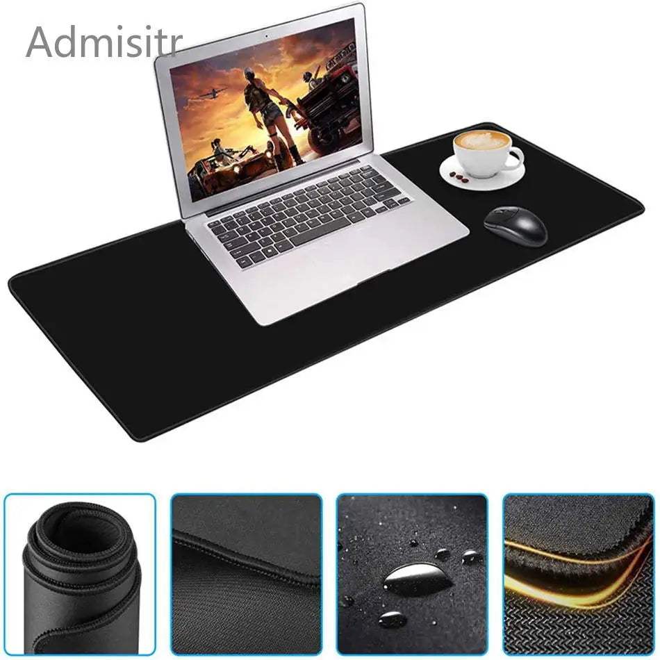 XXL Desk Mat | Black And White | Strata Liquid Mousepad