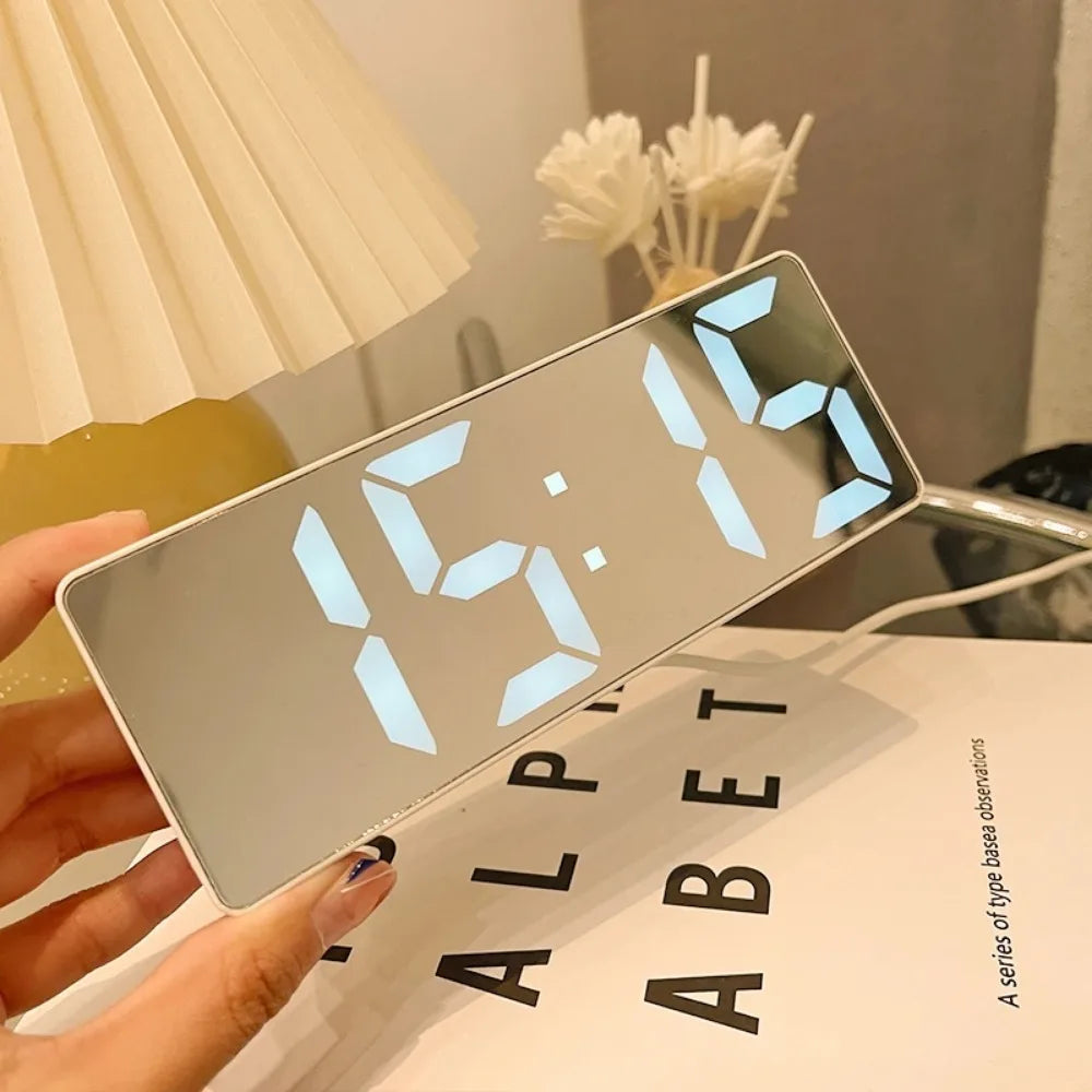Smart Alarm Clock Bedside Table Led Alarm Clock Digital